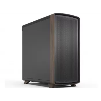 Fractal Design Summit Black Solid ATX midi tower case, black/wood