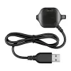 Garmin Forerunner 20/25 Charging Clip Data Cable - 1m USB-A to Proprietary Clip, Black