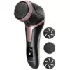 CONCEPT Electric Callus File PN3020 Black – Rechargeable Callus Remover with 2 Quartz Rollers, 90 Minutes Cordless Operation
