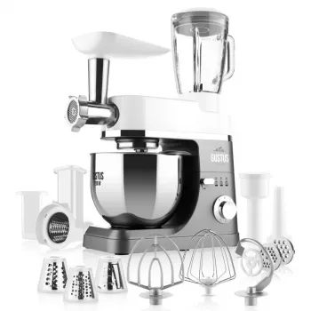ETA Gustus Gulliver IV Planetary Kitchen Machine, Grey/White (412890010)