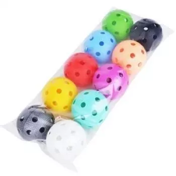 Tempish BULLET 10 Set Floorball Balls Full Colour