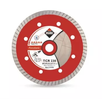 RUBI TCR 125 SuperPro Diamond Cutting Disc for Porcelain Stoneware