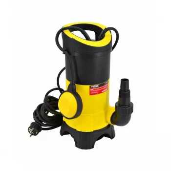 AWTOOLS AW Dirty Water Pump 900W Submersible Pump for Dirty Water with Float Switch, 14000 L/h, 9 m Head, 35 mm Particles, 10 m Cable
