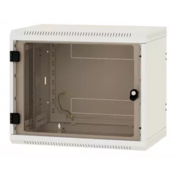 Triton RBA-09-AS4-CAX-A1 19 inch Wall Cabinet 9U, 600x395mm, Single-Piece, Grey