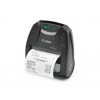 Zebra DT printer ZQ320 Plus_ 802.11AC & BT 4.X without label sensor for outdoor use English