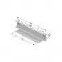 APRA apraNET - Slide Rail Mounting Kit - 48.3 cm (19 inch)