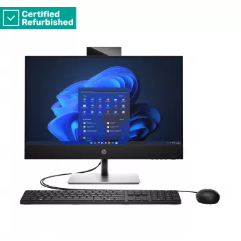 RENEW SILVER HP Pro 440 G9 AIO All-In-One - i7-13700T, 16GB, 512GB SSD, 23.8 FHD Non-Touch AG, Height Adjustable, USB Mouse, Win 11 Pro, 1 years (885M5EAR#ABU)