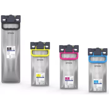 Epson Original T05A1 T05A2 T05A3 T05A4 XL Printer Cartridges - Multipack Cyan Magenta - Original - Black