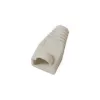 MicroConnect KON503W RJ45 Strain Relief Sleeve, White, 50 Pieces