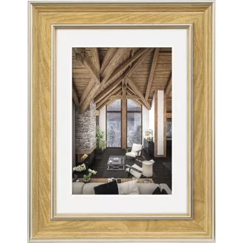 Hama Rustic Single Picture Frame Oak