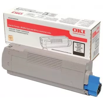 OKI 46507508 (C612) Toner Cartridge, 8000 Pages, Black