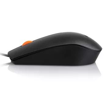 Wired USB ambidextrous mouse Lenovo GX30M41577 optical, USB connection, ambidextrous design