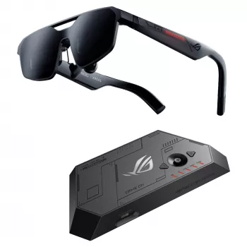 ASUS ROG XREAL R1-N Gaming AR Glasses 240 Hz, Narrow Size IPD 63 (57-66 mm), Black