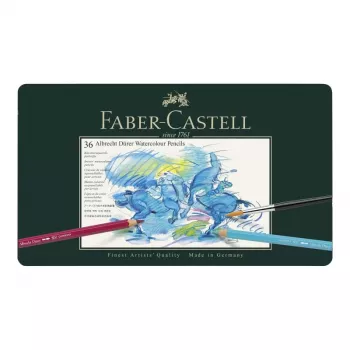 Faber-Castell Albrecht Dürer Watercolour Pencils, 36-Piece Set (117536)