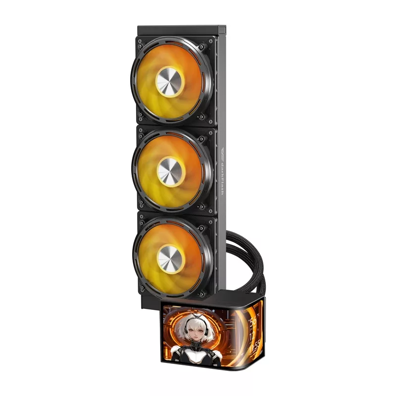 DarkFlash UV360 CPU Cooler, Black