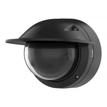 AXIS Q3819-PVE Housing – Black Outdoor Camera Housing with Screws and Weather Protection