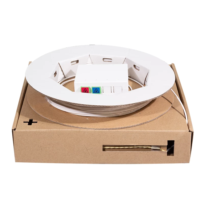 LogiLink FB2SC40 Fibre Optic Patch Cable Singlemode OS2 White 40m