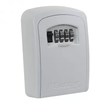 Master Lock 5401EURDCRM Select Access Key Safe, Medium, Wall Mount, Combination Lock, Grey