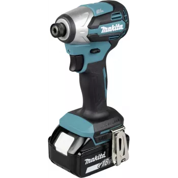 Makita DTD158RTJ 18V LXT Brushless Impact Driver Set with 2x 5.0Ah Batteries, Charger and Makpac Case