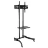 Eaton Tripp Lite Series Rolling TV/Monitor Cart - for 37 to 70 inch TVs and Monitors - Classic Edition - Black, Silver