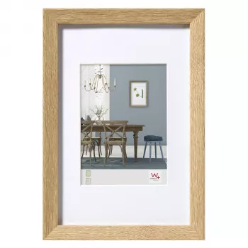 Walther Fiorito Light Oak 30x40 Wood Picture Frame with Mount EF040E