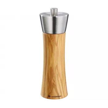 Zassenhaus Augsburg Salt Mill Olive Wood, 18 cm