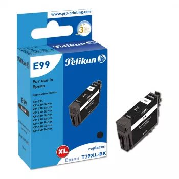 Pelikan E99 Compatible Printer Cartridge Black High Yield (XL) for Epson 29XL - 1-Pack