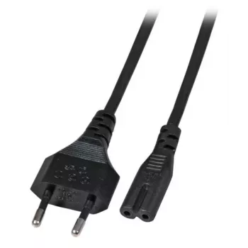 EFB Elektronik Euro-C7 Power Cable 180° Black 1 m 2 x 0.75 mm² EK502.1V2