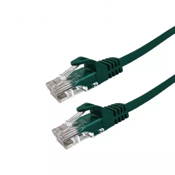 Grafenthal CAT6 F/UTP CU PVC Patch Cable 0.50m Green