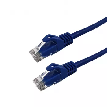 Grafenthal Patch Cable CAT6 U/UTP CU LSZH 1.00m Blue