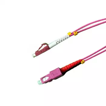 Grafenthal Optical Fibre Cable OM4 LC/UPC-SC/UPC LSZH 1.00m Violet