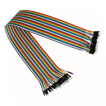 Kabelmeister Jumper Wire 40-Pin, Separable Wires for Arduino, Raspberry Pi etc., Male-to-Male