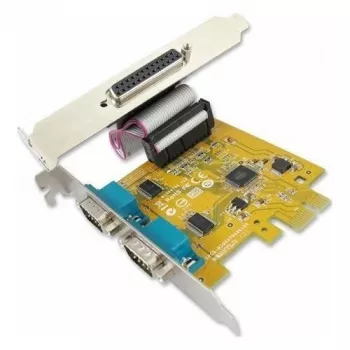 SUNIX MIO6479A PCIe 2.0 Serial-Parallel Adapter - 2x RS-232 DB9, 1x Parallel DB25