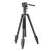Vanguard VESTA GO 234AV10 Travel Tripod, Aluminium, Black