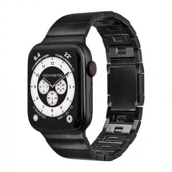 LAUT LINK 2.0 Band for Apple Watch 42/44/45/49 mm (Black)