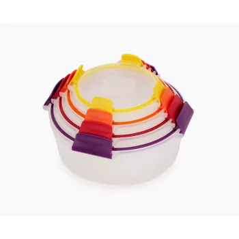 Joseph Joseph Nest Lock 4-Piece Multicolour Round Container Set