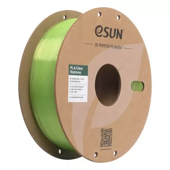 eSun PLA Clear 1.75mm Green Crystal 1kg