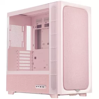 TRYX FLOVA F50 Midi Tower, ATX, Tempered Glass - Pink