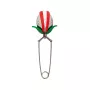 OTOTO Tea Trap Tea Infuser - Green/Red - Stainless Steel & Plastic - 160 mm