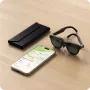Satechi Vegan Leather FindAll Glasses Case Black