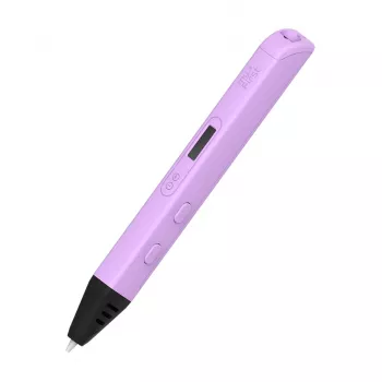 myFirst 3D Pen Artist - 3D Printing Pen, incl. 6 Coloured PLA Filaments (Purple)