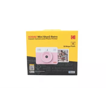 KODAK C300RP Red Instant Digital Camera with ZINK Zero Ink Technology, 16MP, Bluetooth 4.0, 3.5