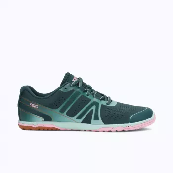 Xero Shoes HFS II Women's Minimalist Running Shoes - Sea Moss / Pink A Boo Size 38