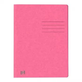 Oxford Top File+ Fastener Folder A4 Pink Cardboard 390 g/m² Commercial/Official Fastening