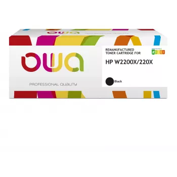 Armor OWA Toner Compatible with HP W2200X 220X, Black, 7500 pages, Compatible Toner Cartridge