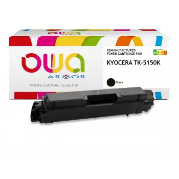 Armor OWA Toner Compatible with Kyocera TK-5150K, Black (12000 pages)