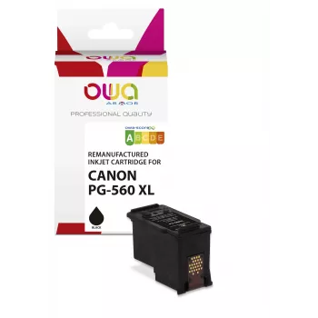 ARMOR OWA Compatible Ink Cartridge for Canon PG-560XL / N560XL Black (750 Pages) (K20841OW)