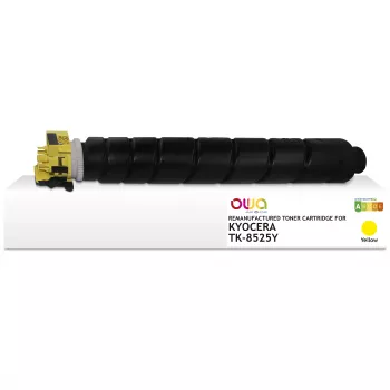 ARMOR OWA Compatible Toner Cartridge for Kyocera TK-8525Y, Yellow, 30,000 Pages (K40225OW)