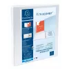 Exacompta Presentation Ring Binder with Pockets White 2 Rings A4