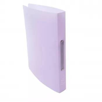 Exacompta Chromaline Pastel Ring Binder 2 Rings Mauve 4.0 cm DIN A4